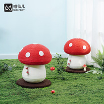 Super cute red mushroom red umbrella umbrella carrot cat cat scratch board cat climbing toy