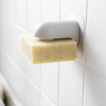 Magnet soap suction device soap box suction cup Home creative bathroom wall-mounted storage drain soap rack free from punching