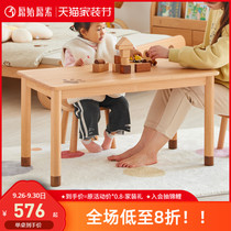 Original all solid wood childrens desk home handmade table simple student writing table learning table and chair E2164