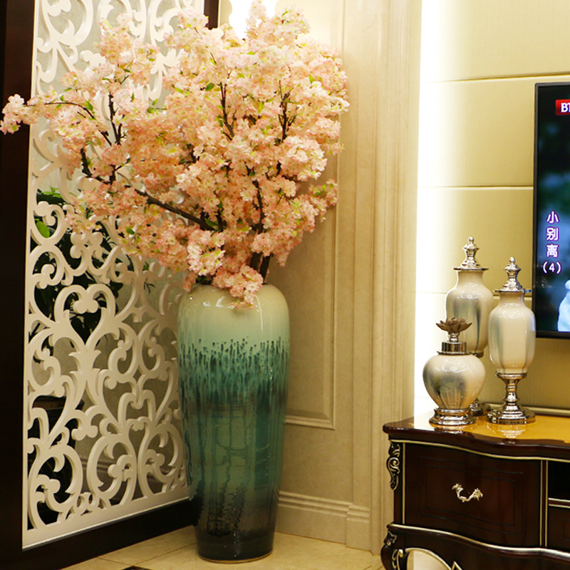 182.90] Jingdezhen Ceramic Hotel Villa Continental Flower Vase Living Room  Point Flower Arrangement Decoration from best taobao agent ,taobao  international,international ecommerce newbecca.com