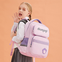 2021 Primary School students schoolbag female one two three four five six grade children ultra light pressure decompression Ridge protection large capacity bag