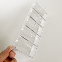 Single selling chip rack acrylic chip box chip plate can hold 100 pieces of digital chip chip face value
