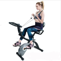 Dynamic bicycle family weight loss device super silent folding mini exercise bike bicycle indoor sports fitness equipment