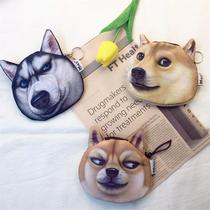 New Diha Pooch Coin Packs Women Mini Sails Fabric Zero Wallet Personality Creative Little Wallet Students Can Put Cards