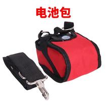Electric wrench special large battery pack iron bracket hanger wrench running bag battery pack yellow strap iron shelf art