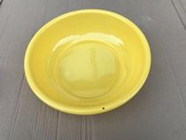Public hair yellow washbasin Plastic washbasin Drop-resistant washbasin washbasin Single soldier single dormitory housekeeping yellow