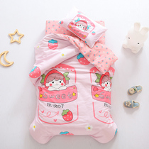 Cotton kindergarten quilt nap three-piece set of baby childrens bedding quilt cover bedding six sets