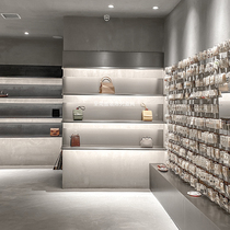 Clothing store Womens store display rack display rack Decorative shelf Bag jewelry wall stainless steel shelf shelf