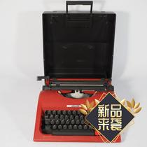 Spanish antique lover typewriter Olivetti 112 mechanical English typewriter function normal 9