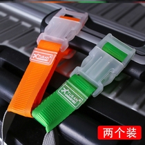 Suitcase hanging buckle suitcase bag external hanging buckle travel portable hanging strap pull lever case hanging strap hanging strap buckle