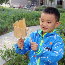 Multi-tone eight-tone cylinder wooden multi-tone sound tube Orff music teaching aids children percussion instrument kindergarten