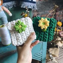 Suitable for zero base ins zero wallet Elegant Bag Finished DIY Material Package Send Video Tutorial Mini Packet
