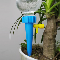 Automatic flower watering device Lazy man watering flower artifact automatic dripping device drip watering water seepage water seepage device timing adjustment watering flower