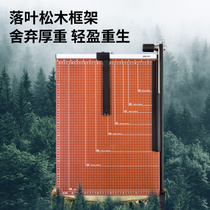 Effective paper cutter 8001 Manual wooden paper knife Blade sharp photo cutting board 530*410mm