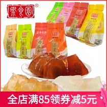 Beijing specialty Royal Food Garden Jelly Shuang 1000g Xiantao Qiu pear Shuang fruit pudding Independent packaging snacks Snacks