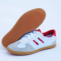 Double star ox soles volleyball shoes men and women professional volleyball training shoes non-slip breathable wear-resistant