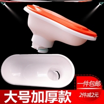 Disposable potty decoration toilet Disposable plastic squat urinal urinal decoration with temporary toilet simple