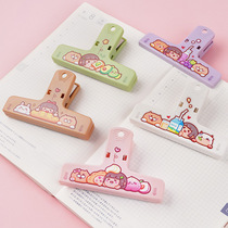 Little Ma potato hand account clip stationery small clip tool powerful creative clip document Book clip multi-function large clip holder small butterfly clip large mountain clip office supplies