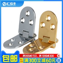 Round table hinge Gold-plated silver 2-color flap alloy hinge Dining table folding table accessories Table hinge 809A