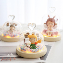 Fetal hair diy material package baby fetal hair souvenir diy homemade glass ornaments for men and women baby teeth umbilical cord harvest