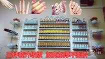 Nail rack wall hanging nail polish glue rack wrought iron wall display cabinet cosmetics lipstick storage rack