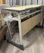 Double desks and chairs Tutoring training courses Desk lift Childrens home learning tables Primary and secondary school students writing desk set