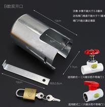 Faucet thickened anti-theft lock simple cover type lock all copper outdoor faucet tap water outdoor water stealing shell