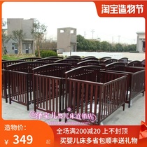 Export Ge Lai sample Domestic inventory newborn crib Childrens bed brand sale send mattress multi-provincial package Shunfeng