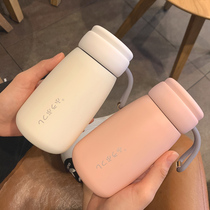Japanese mug female exquisite frosted Harajuku student water cup simple fresh couple Cup portable Lady high-end