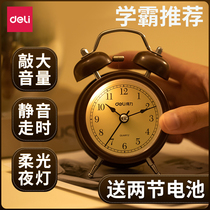 Power alarm clock student special wake-up artifact 2022 new smart children boys and girls silent mechanical alarm clock