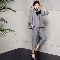 2738 womens woolen jacket short temperament set 1 1 physical cut drawing Kraft paper sample full