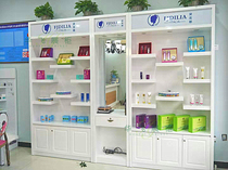Cosmetic display cabinet beauty salon display cabinet nail art skin care cabinet makeup products counter