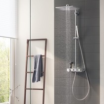 GEOHE high new products imported thermostatic shower SMC button storage table shower 26508000