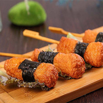 711 convenience store Kwantung cooking ingredients ~ good stewed fish ball hot pot chicken crispy bone bar-5 seaweed chicken sticks