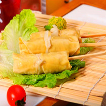 711 convenience store Oden ingredients~Skewers of fragrant fish balls hot pot ingredients~5 skewers of meat Fu Bao