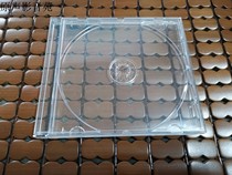 Imported disc box disc box old box transparent CD box square point 3 pairs of semi circular buckle PS plastic