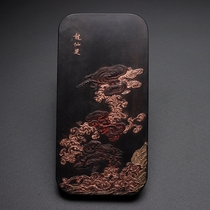 Dragon Xianzhi imitation of the mold of Junhouse 3 years Chen Mexin pine large size ink collection gift