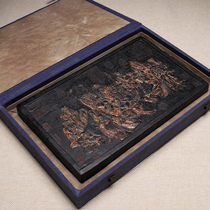 Simulated 18 Luhan Non - legacy artisanal 990 grams of pine ink ink inheritance winning works