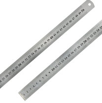 Full size 15 20 30 40 50 60 cm 1 meter Steel ruler Stainless steel ruler Stainless steel ruler