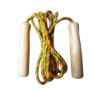 木柄跳绳 专业学生跳跃绳 家用健身 单人跳绳