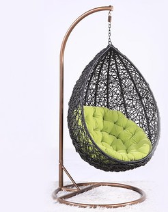 藤逸轩户外秋千鸟巢月亮挂椅阳台椅鸟巢特价双人吊篮吊椅休闲吊椅