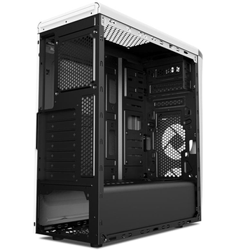 gx3 纯白 水冷机箱 游戏简洁时尚主机箱