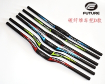 Taiwan FUTURE FUTURE carbon fiber handlebar Road bike Mountain bike straight handle Yan handle horizontal 31 8 D style