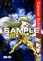 (Official authorization) Saint Saints Chronicles Q version metal card Omega 007 Leo