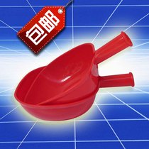 Kitchen factory utensils water scoop plastic spoon thickened size water scoop baby baby bath bath color Dipper