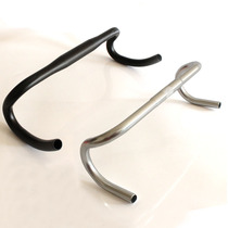 ALUMINUM CURVED ROAD HANDLEBAR WIDTH 420MM*25 4 31 8 Sports car turn the road bend the retro handlebar