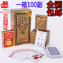 Texas 10 pairs of genuine three-A poker strong brother playing cards clearance fishing brothers playing cards wholesale