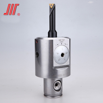 Yield 90°indexable small aperture fine-tuning radial boring tool module