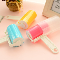 Medium sticky wool can be washed wool suction device dust removal roller