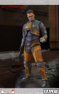 gordonfreeman,gordonhayward gaming heads 半条命 戈登博士 gordon freeman 戈登费尔曼雕像